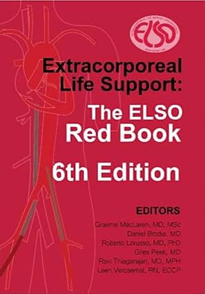 Extracorporeal Life Support: The ELSO Red Book-6판