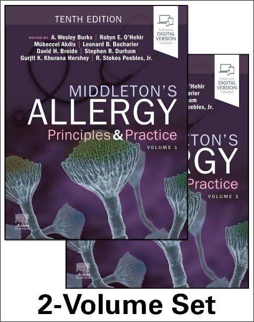 Principles and Practice Middleton`s Allergy 2Vols-10판