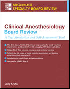 Board Review Answer Book: Clinical Anesthesiology 1/e