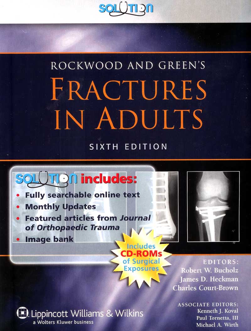 Rockwood Fractures 6/e 3 Volume + Website Package