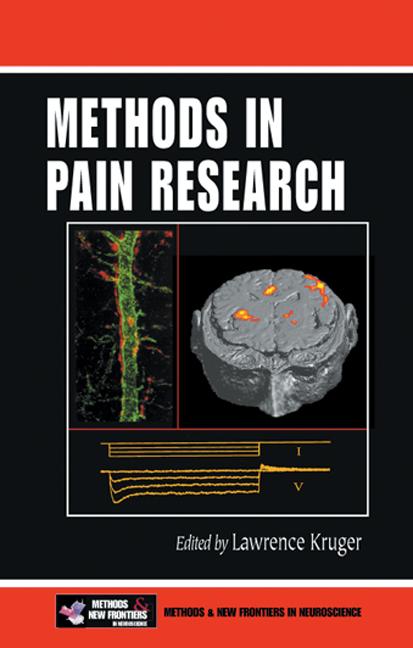 Methods in Pain Research-1판