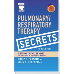 Pulmonary/Respiratory Therapy Secrets with STUDENT CONSULT Access (Paperback)