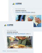 AO Spine Manual Books and DVD : Vol. 1: Principles and Techniques Vol. 2: Clinical Applications