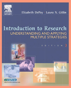 Introduction to Research:Understanding and Applying Multiple Strategies 3/e