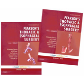 Pearson's Thoracic and Esophageal Surgery-3판(2Vols)