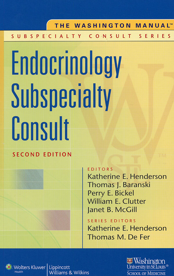 The Washington Manual®Endocrinology Subspecialty Consult 2/e