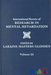International Review of Research in Mental Retardation vol.24