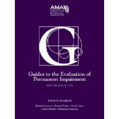 Guides to the Evaluation of Permanent Impairment 6e