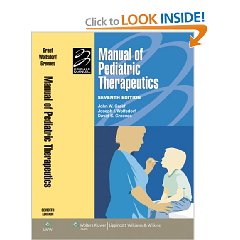 Manual of Pediatric Therapeutics 7e