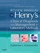 Review Manual to Henry's Clinical Diagnosis and Management by Laboratory Methods-21판