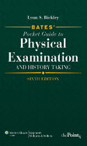 Bates' Pocket Guide to Physical Examination and History Taking-6판