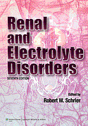Renal and Electrolyte Disorders-7판