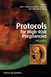 Protocols for High Risk Pregnancies [Paperback]