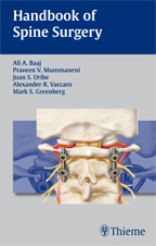 Handbook of Spine Surgery