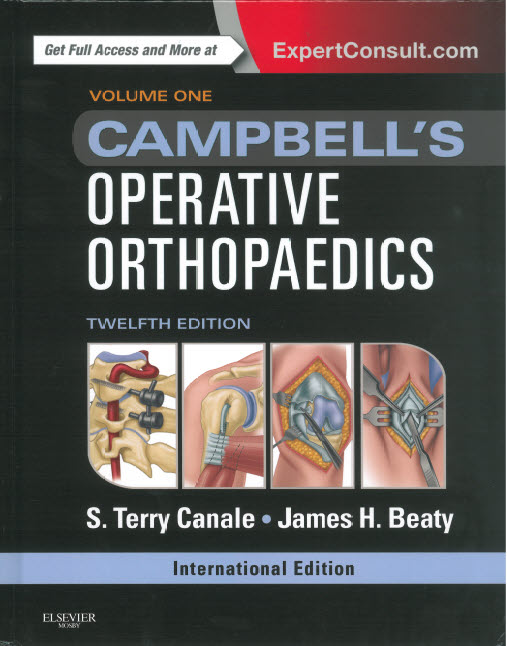 Campbell's Operative Orthopaedics 12/e(4Vols)