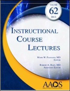 (ICL) Instructional Course Lectures 2013 Vol.62(with DVD)