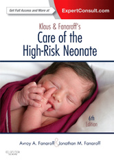 Klaus and Fanaroff's Care of the High-Risk Neonate-6판