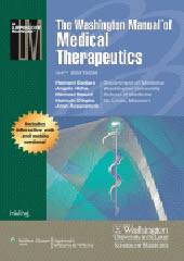 The Washington Manual of Medical Therapeutics-34판
