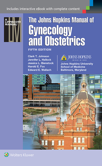 Johns Hopkins Manual of Gynecology and Obstetrics 5/e