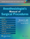 Anesthesiologist's Manual of Surgical Procedures 5e
