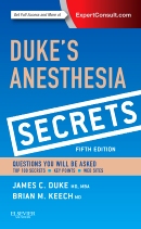 Duke's Anesthesia Secrets-5판