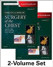 Sabiston and Spencer Surgery of the Chest 2Vols-9판