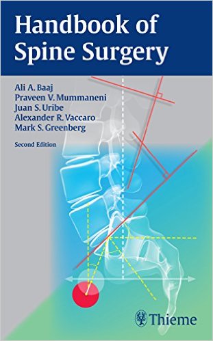 Handbook of Spine Surgery  2/e