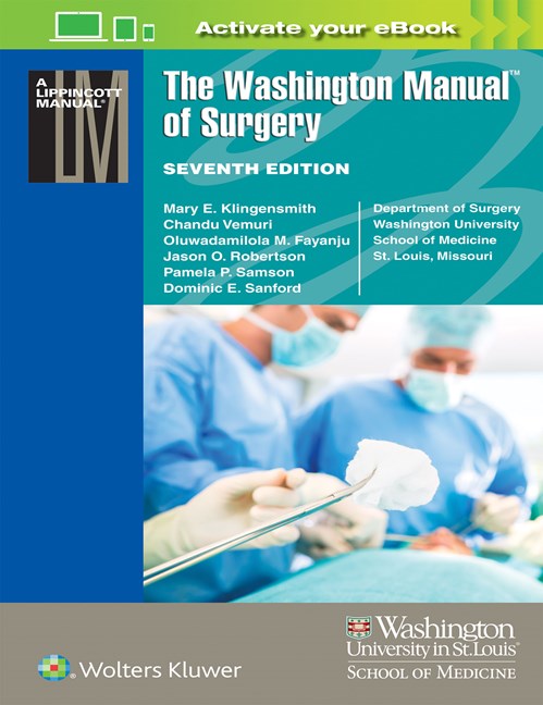 (WMS)The Washington Manual of Surgery-7판(2015.12)
