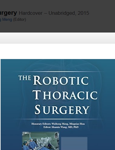 Robotic Thoracic Surgery
