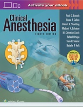 Clinical Anesthesia : Print + Ebook with Multimedia 8판