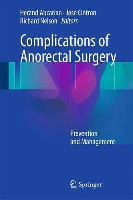 Complications of Anorectal Surgery 1판 : Prevention and Management