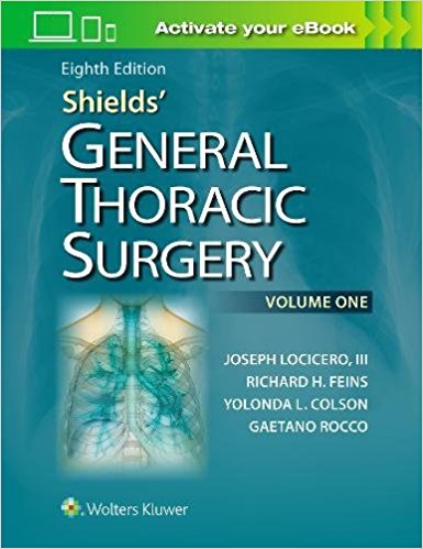 Shields' General Thoracic Surgery-8판
