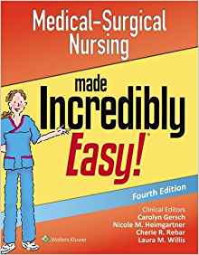 Medical-Surgical Nursing Made Incredibly Easy-4판(Paperback)