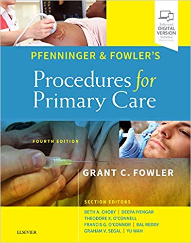 Pfenninger and Fowler`s Procedures for Primary Care-4판