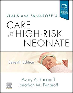 Klaus and Fanaroff's Care of the High-Risk Neonate-7판