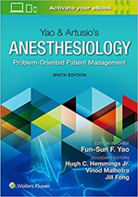 Yao & Artusio’s Anesthesiology-9판