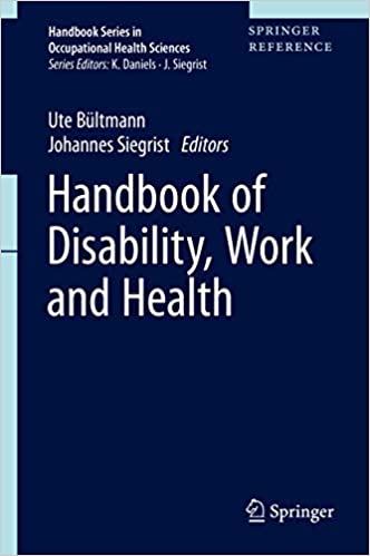 Handbook of Disability Work and Health