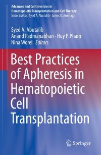 Best Practices of Apheresis in Hematopoietic Cell Transplantation(Hardcover)