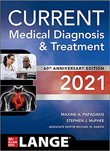 CURRENT Medical Diagnosis and Treatment 2021-60판(CMDT) -IE판