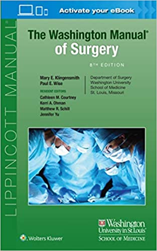 (WMS)The Washington Manual of Surgery - 8판