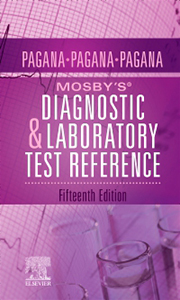 Mosby's Diagnostic and Laboratory Test Reference-15판