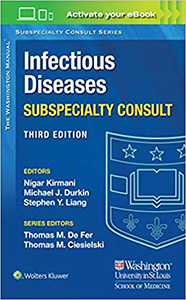 Washington Manual Infectious Disease Subspecialty Consult-3판