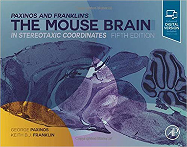 Paxinos and Franklin's the Mouse Brain in Stereotaxic Coordinates-5판
