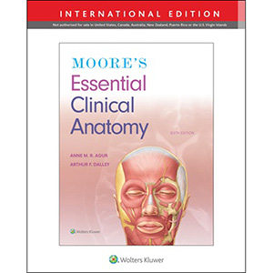 Moore's Essential Clinical Anatomy-6판(E-BOOK포함 Paperback)