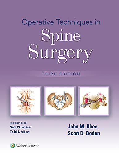 Operative Techniques in Spine Surgery-3판