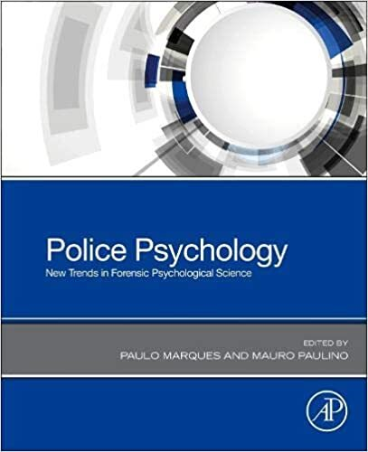 Police Psychology: New Trends in Forensic Psychological Science-1판