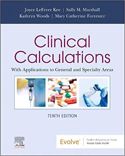 Clinical Calculations-10판
