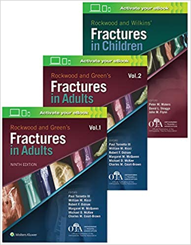 Rockwood 9e Fractures Package-9판(3Vols)