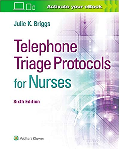 Telephone Triage Protocols for Nurses-6판