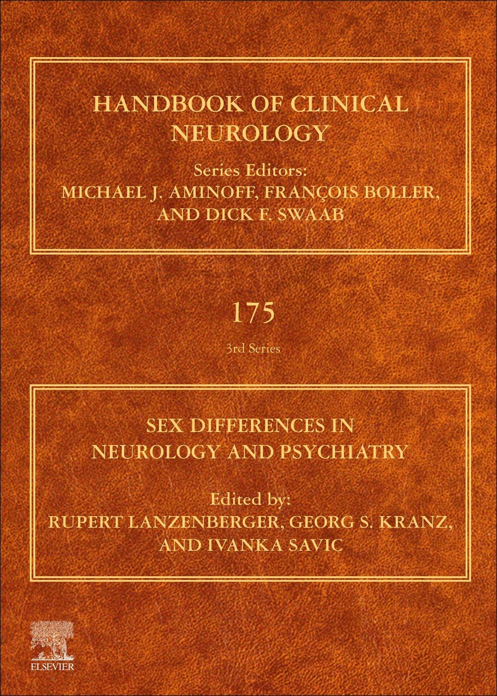 Sex Differences in Neurology and Psychiatry, Volume175-1판